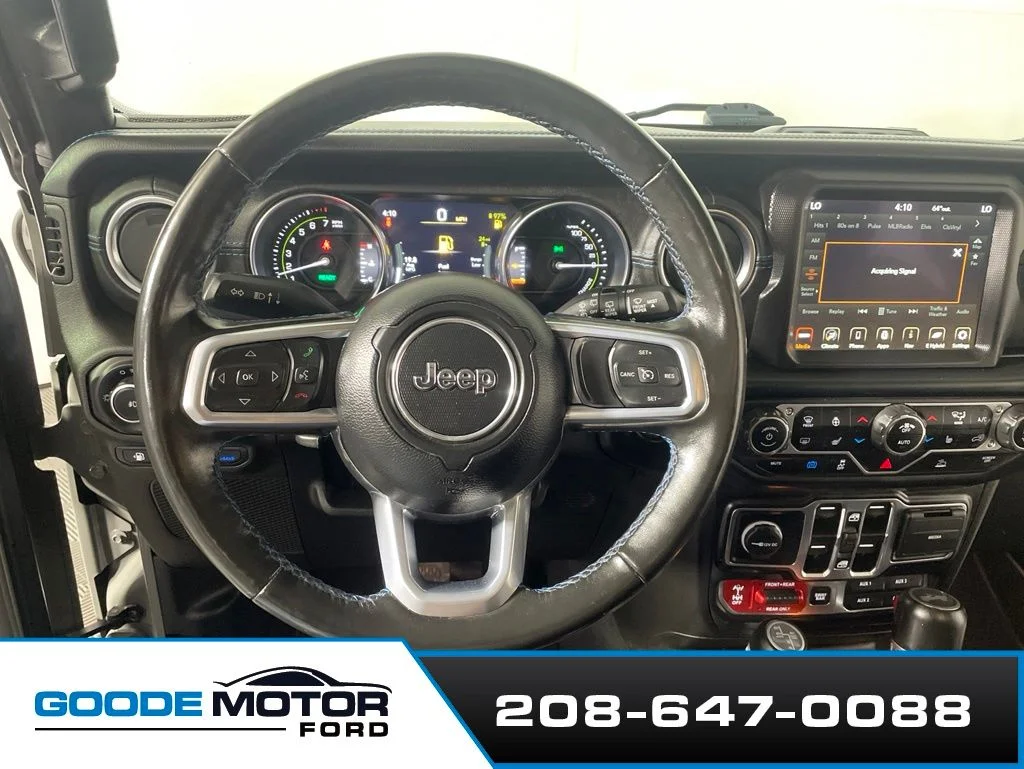Used 2023 Gray Jeep Rubicon 4xe image 12