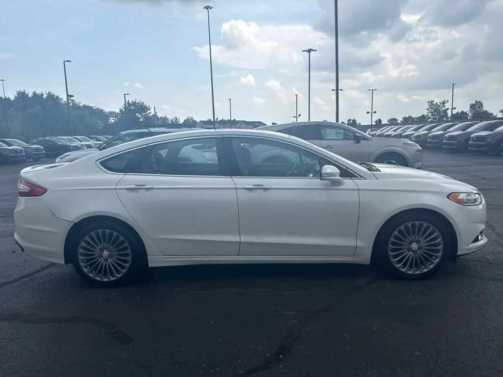 Used 2013 Ford Fusion Titanium with VIN 3FA6P0K97DR200256 for sale in Clarksville, IN