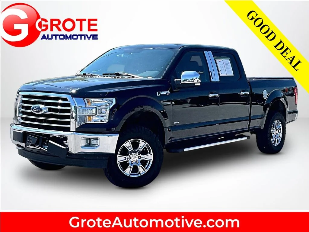 Used 2017 Black Ford XLT image 1