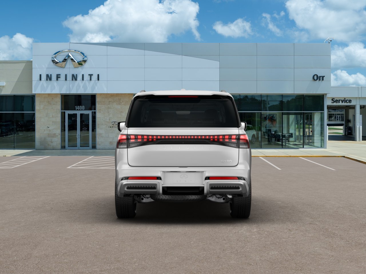 New 2027 White INFINITI LUXE image 2