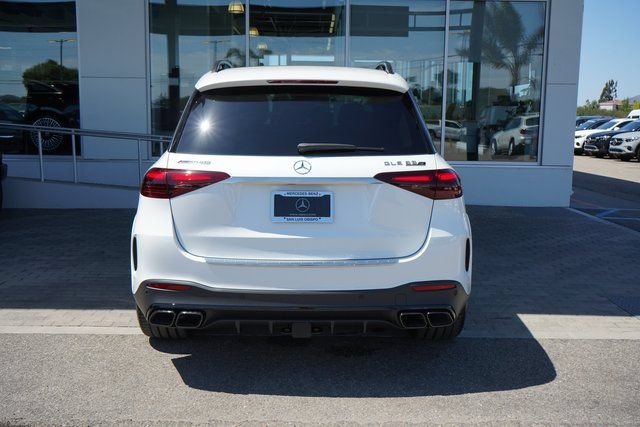 New 2026 MANUFAKTUR Moonlight White Metallic Mercedes-Benz AMG® GLE 63 S 4MATIC+ SUV image 48