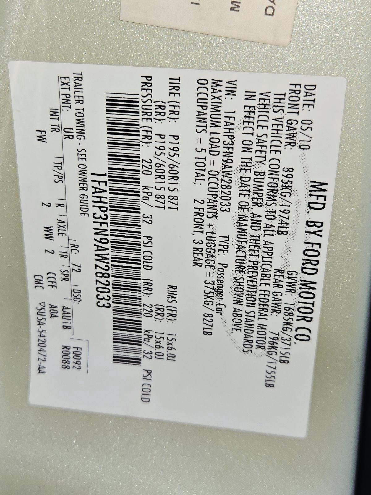 Used 2010  Ford SE image 43