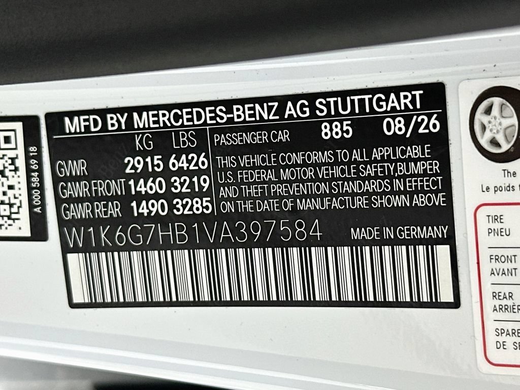 New 2027 MANUFAKTUR Moonlight White Metallic Mercedes-Benz S 580 image 66