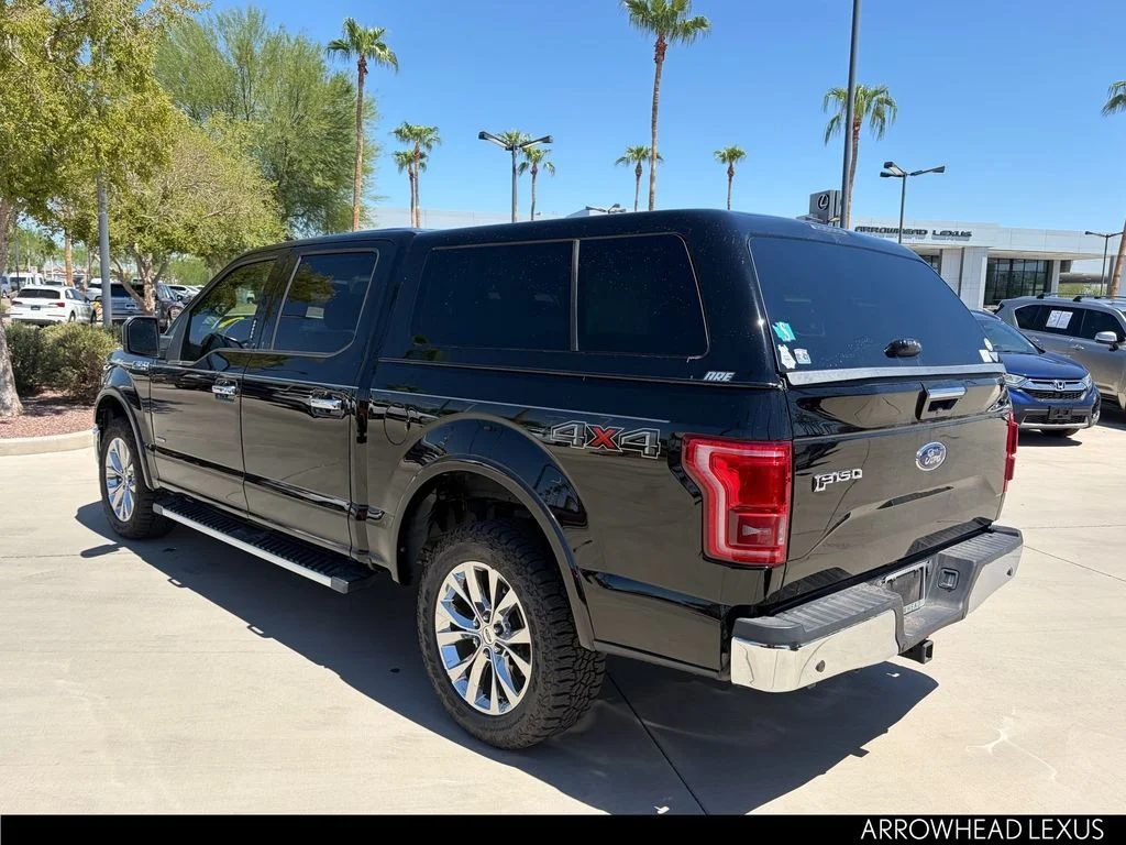 Used 2017 Black Ford Lariat image 4