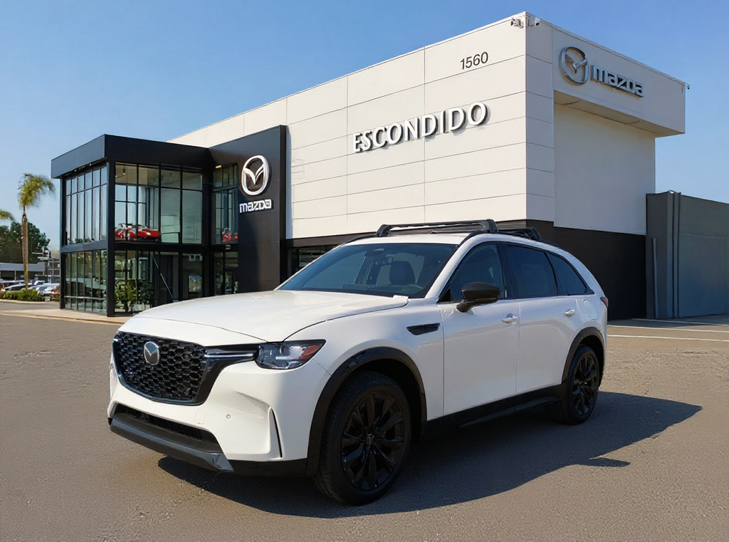 New 2026 Rhodium White Premium Mazda 3.3 Turbo S Premium Sport AWD image 1