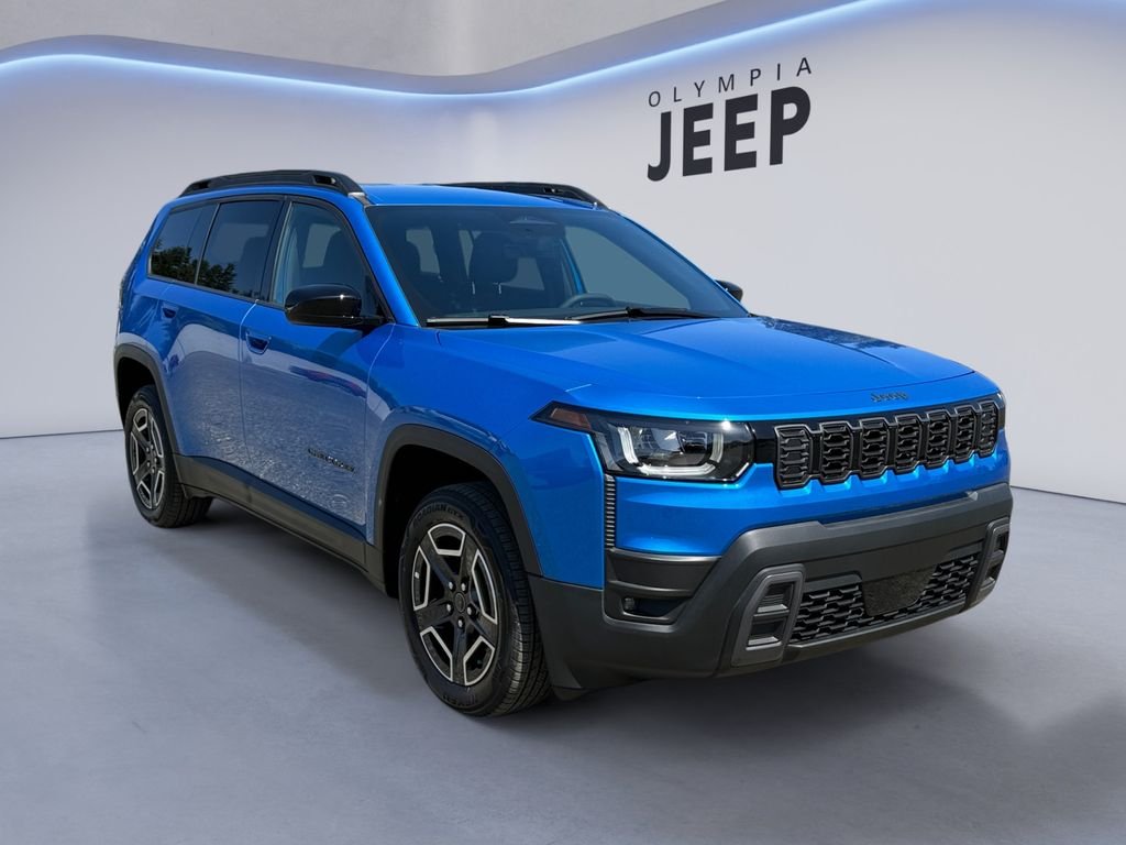 New 2026 Hydro Blue Pearl-Coat Exterior Paint Jeep Laredo image 7