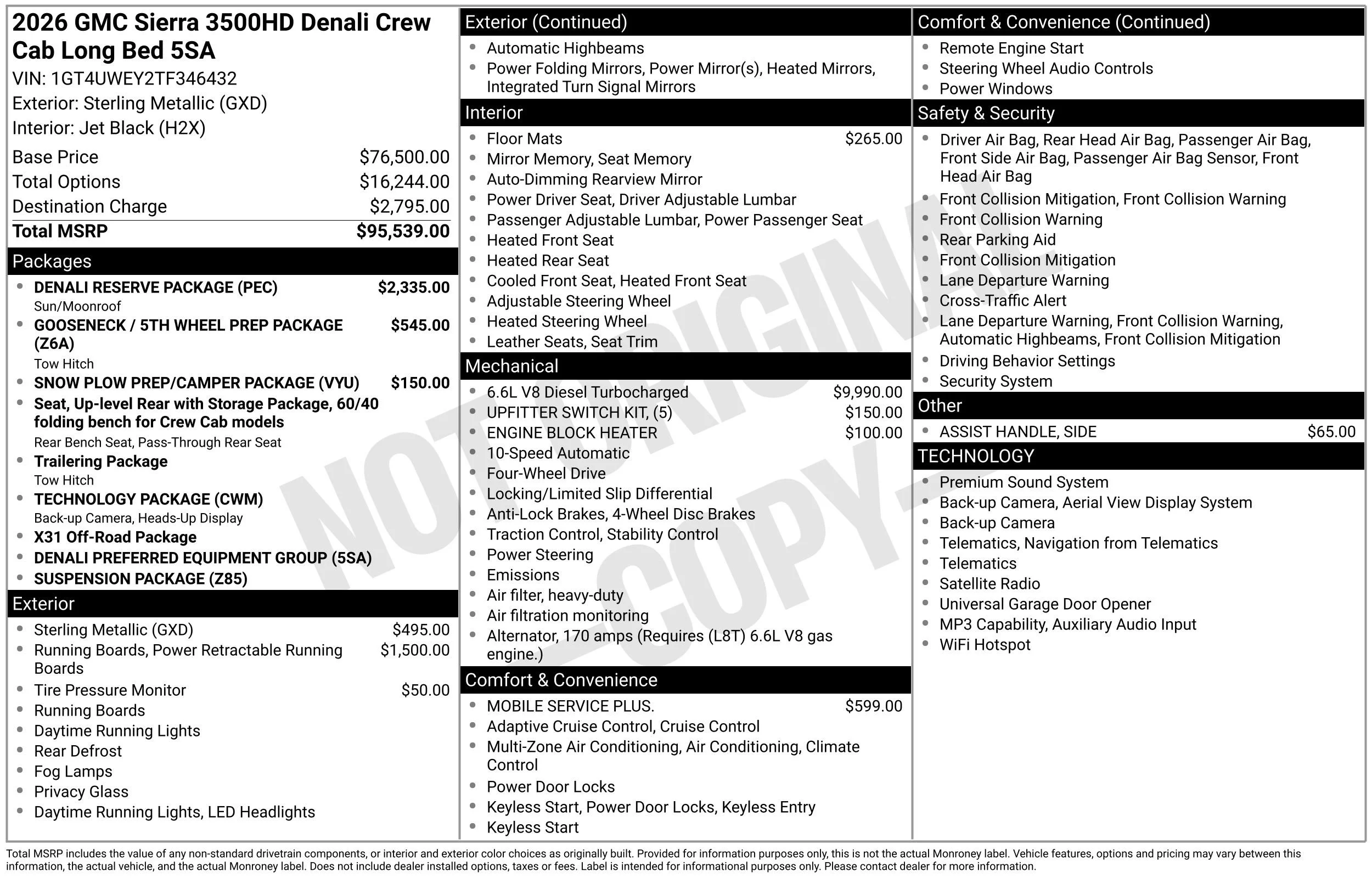 2026 GMC Sierra 3500HD Denali - Photo 50