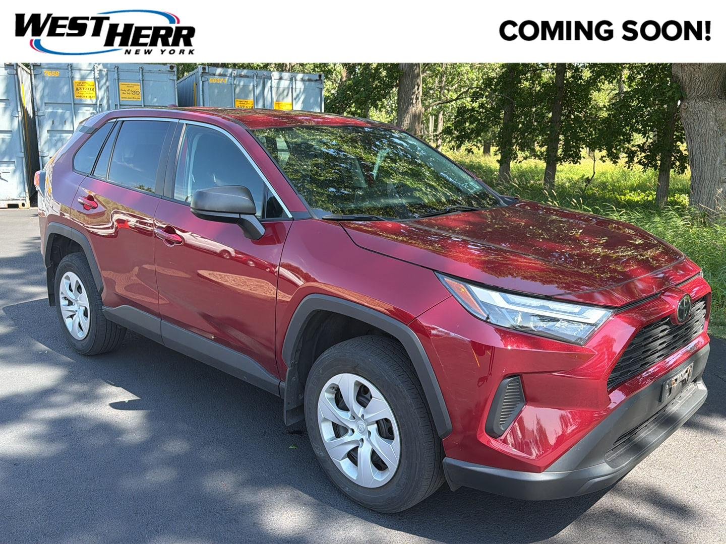 Used 2023 Ruby Flare Pearl Toyota LE image 1