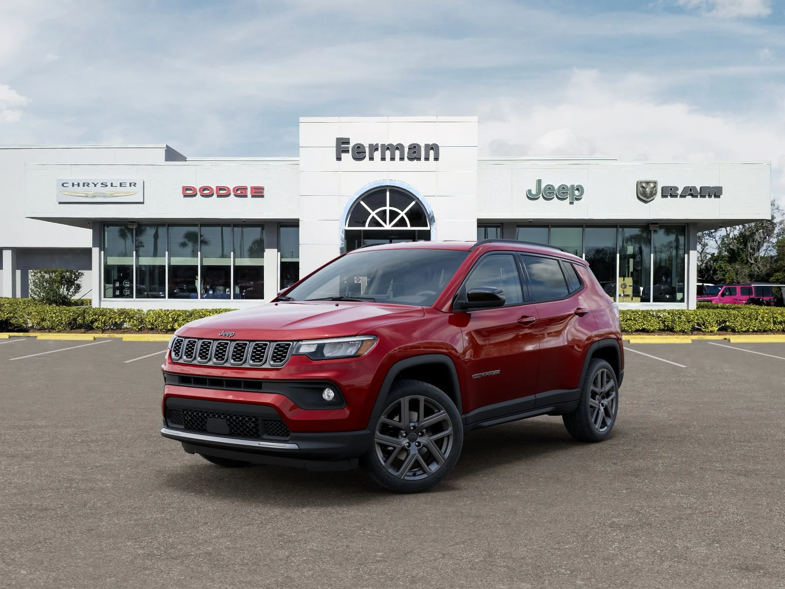 New 2026 Red Hot Pearl-Coat Exterior Paint Jeep Latitude image 32