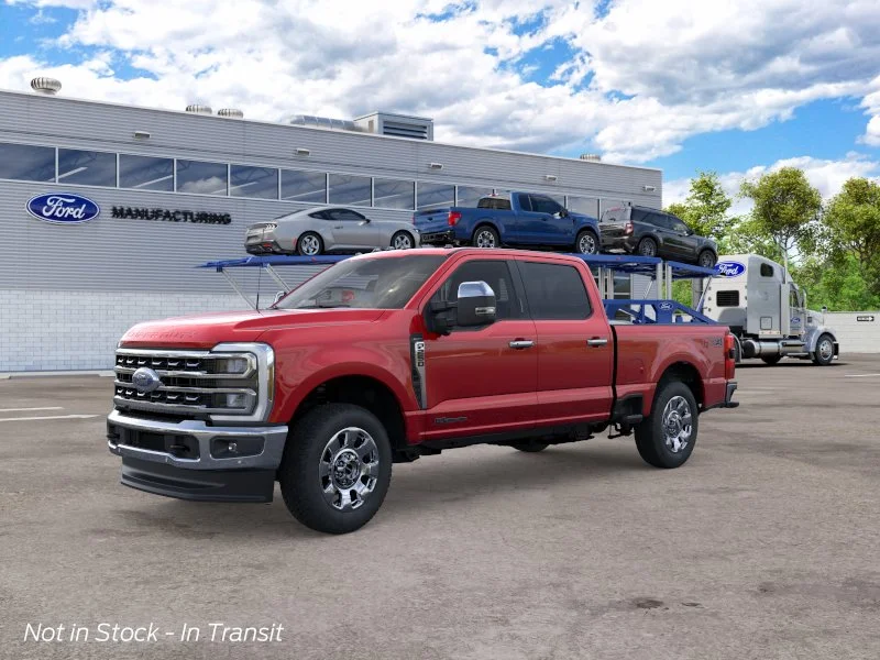 New 2026 Ruby Red Metallic Tinted Clearcoat Ford F-250® Lariat® image 1