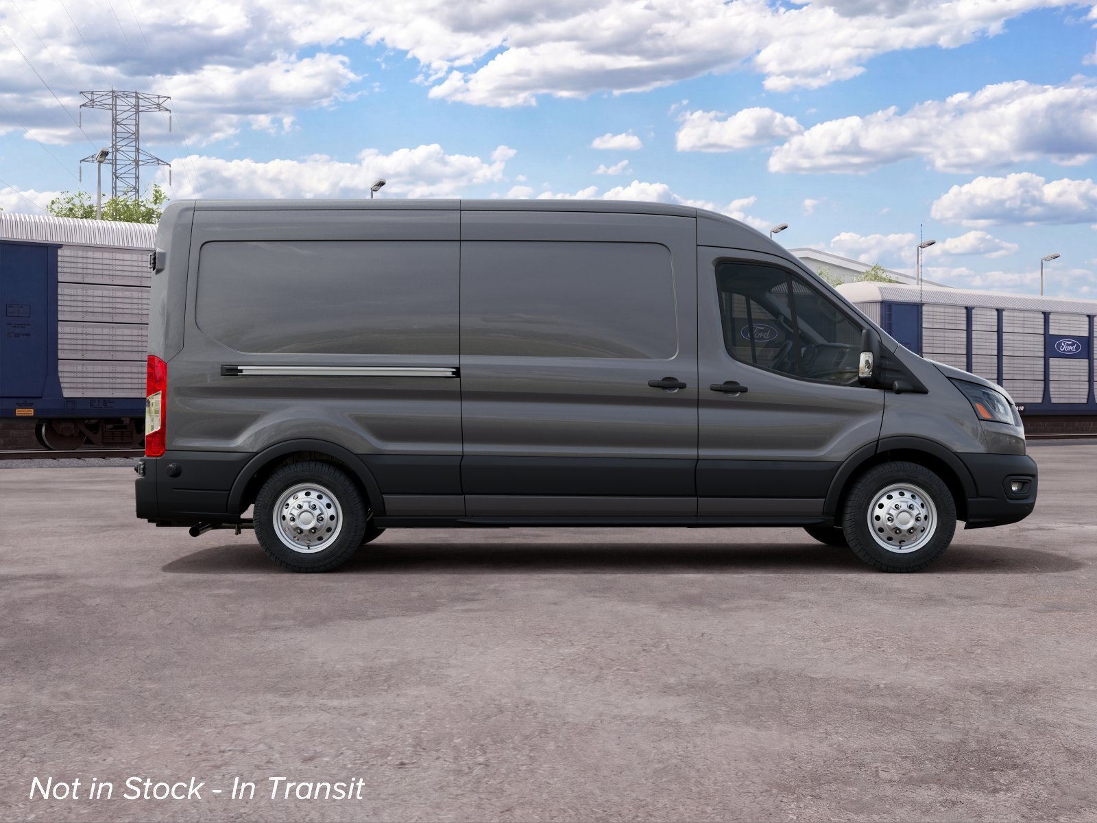 New 2027 Carbonized Gray Metallic Ford Cargo Van image 5