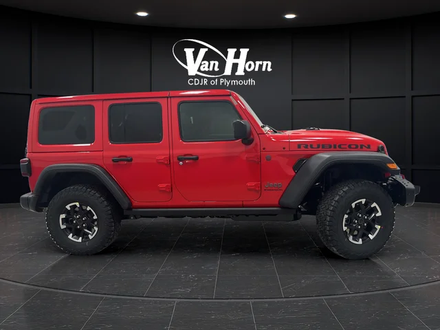 New 2026 Firecracker Red Clear-Coat Exterior Paint Jeep Rubicon image 2