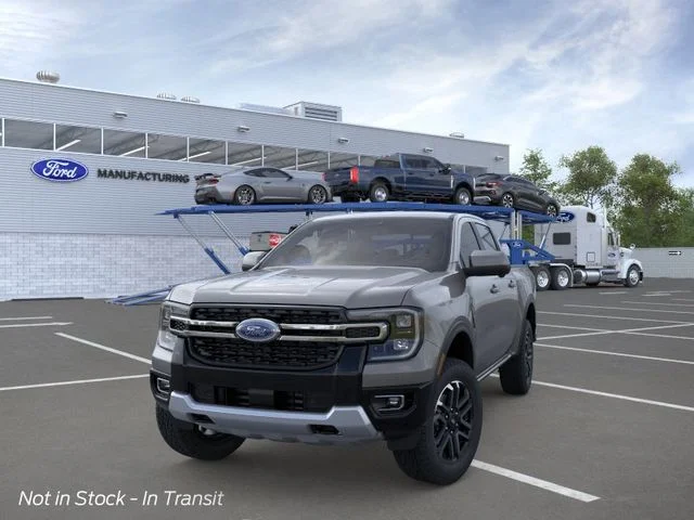New 2026 Carbonized Gray Metallic Ford Lariat image 2