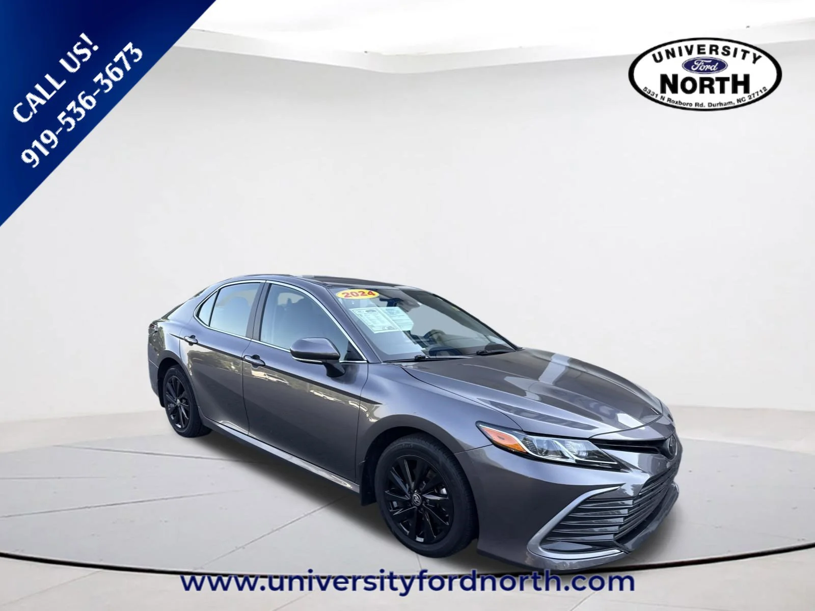 Used 2024 Predawn Gray Mica Toyota LE image 1