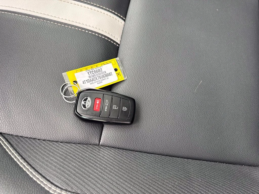 Used 2025 Black Toyota SE image 28