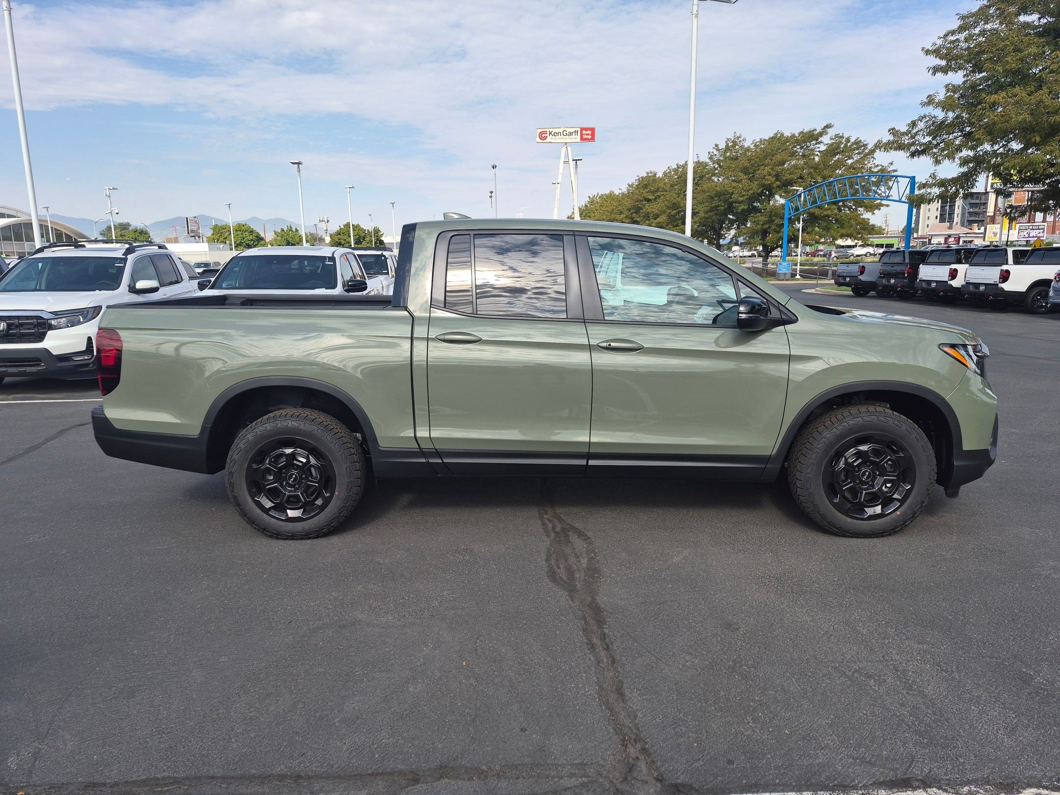 New 2026 Ash Green Metallic Honda TrailSport+ image 2