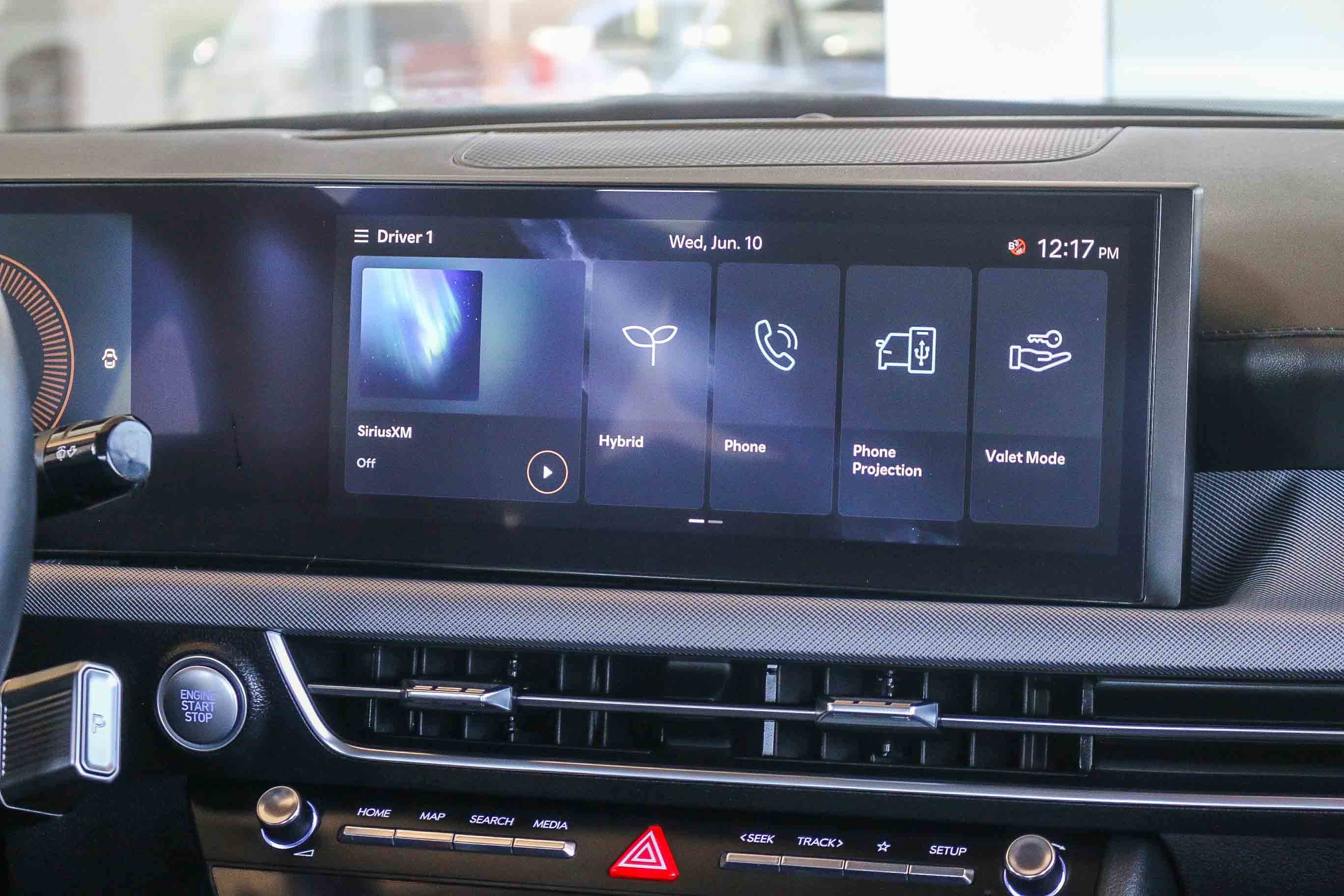Certified Used 2025 Transmission Blue Hyundai SEL image 14