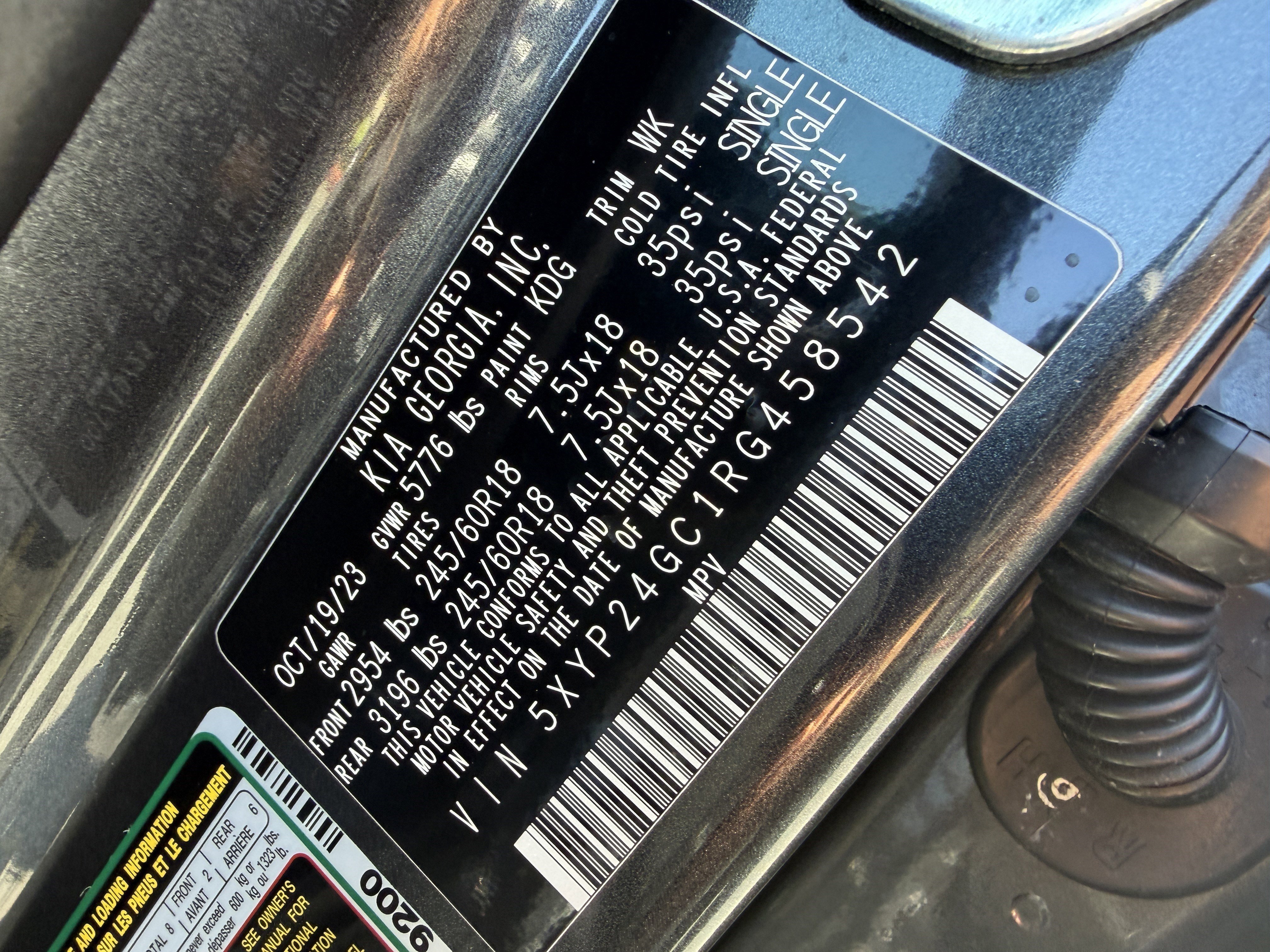 Certified Used 2024 Gravity Gray Kia LX image 29
