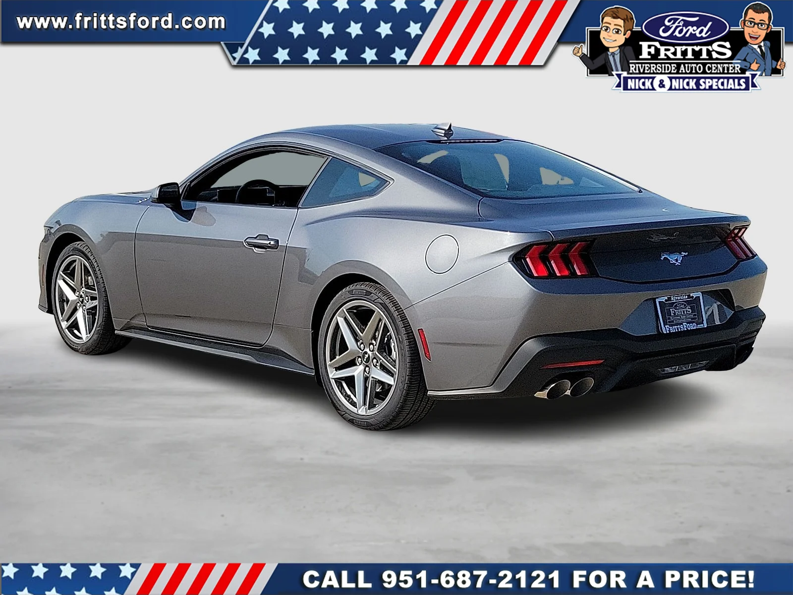 New 2026 Carbonized Gray Metallic Ford EcoBoost® Fastback image 2