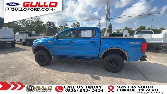 Certified Used 2022 Velocity Blue Metallic Ford XLT image 5