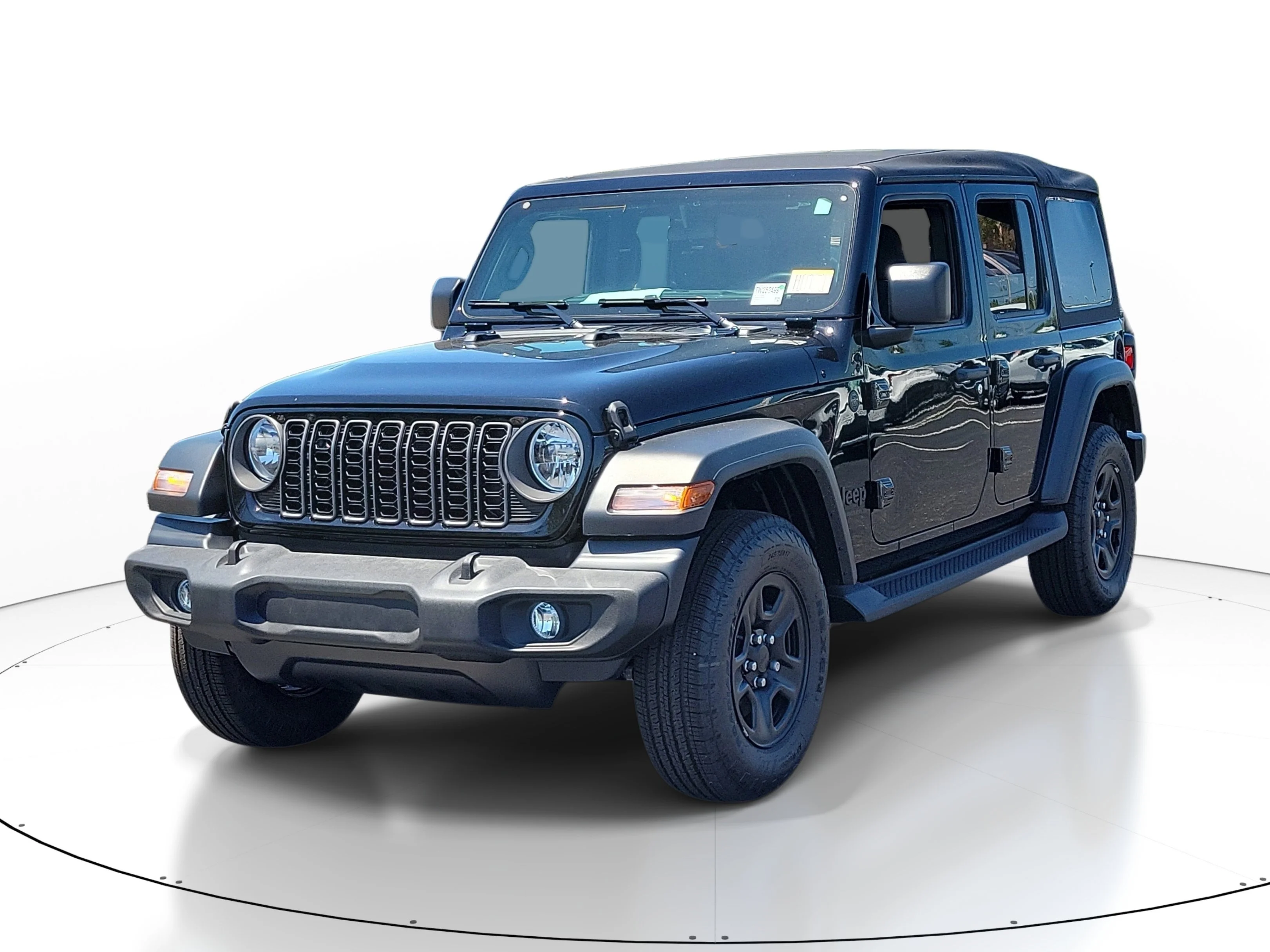 New 2026 Black Clearcoat Jeep Sport image 3