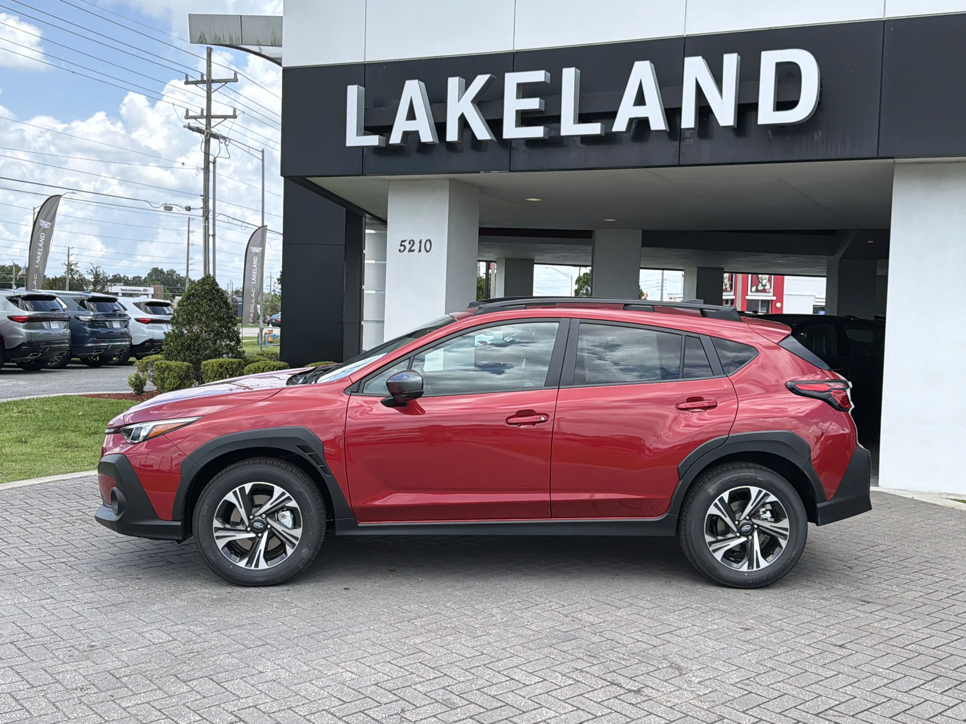 New 2026 LITHIUM RED PEARL Subaru Premium image 3