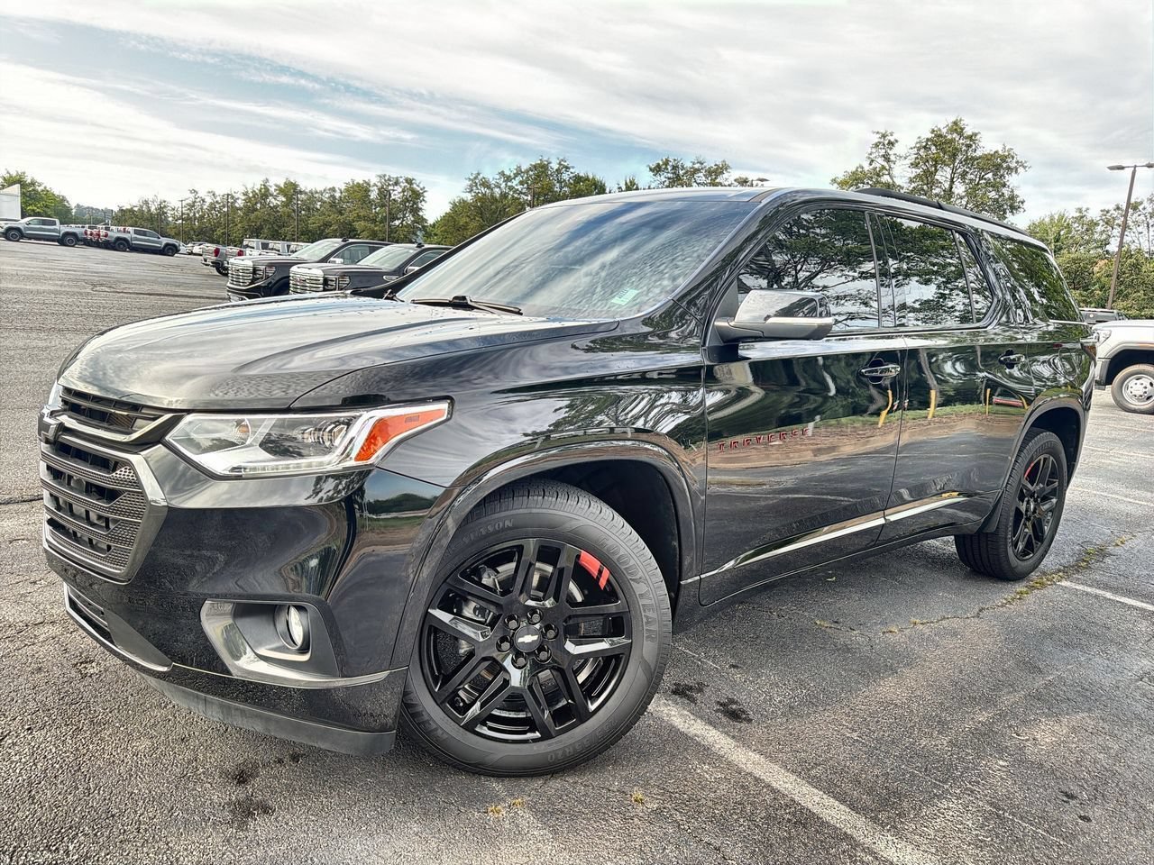 Used 2021 MOSAIC BLACK METALLIC Chevrolet Premier image 1