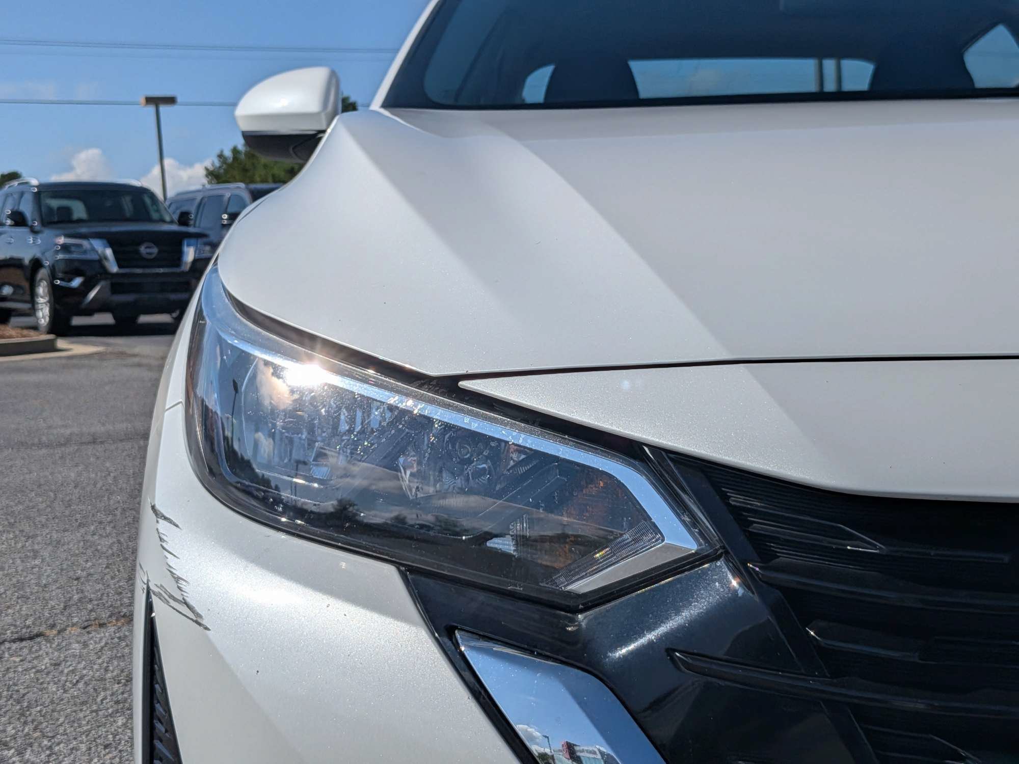 Used 2024 White Nissan SV image 8