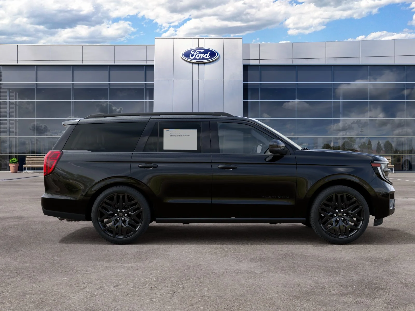 New 2027 Agate Black Metallic Ford Platinum image 28