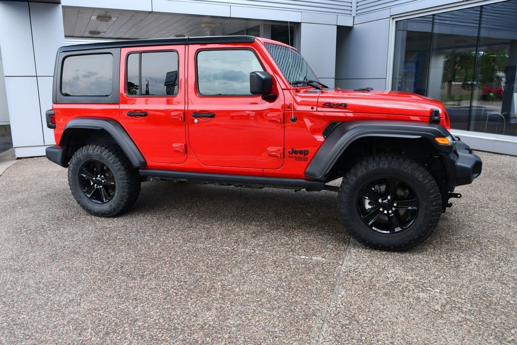 Used 2021 Red Jeep Unlimited Sport S image 10