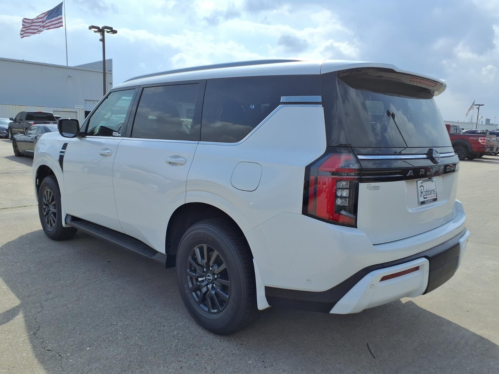 2026 Nissan Armada SV White at Sterling McCall Nissan