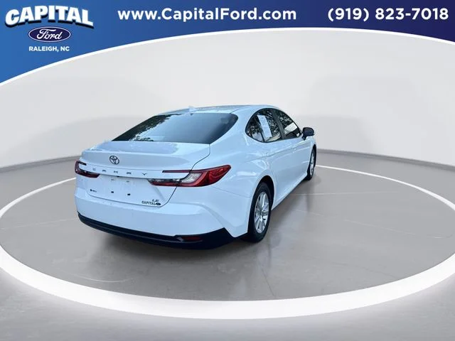 Used 2025 White Toyota LE image 8