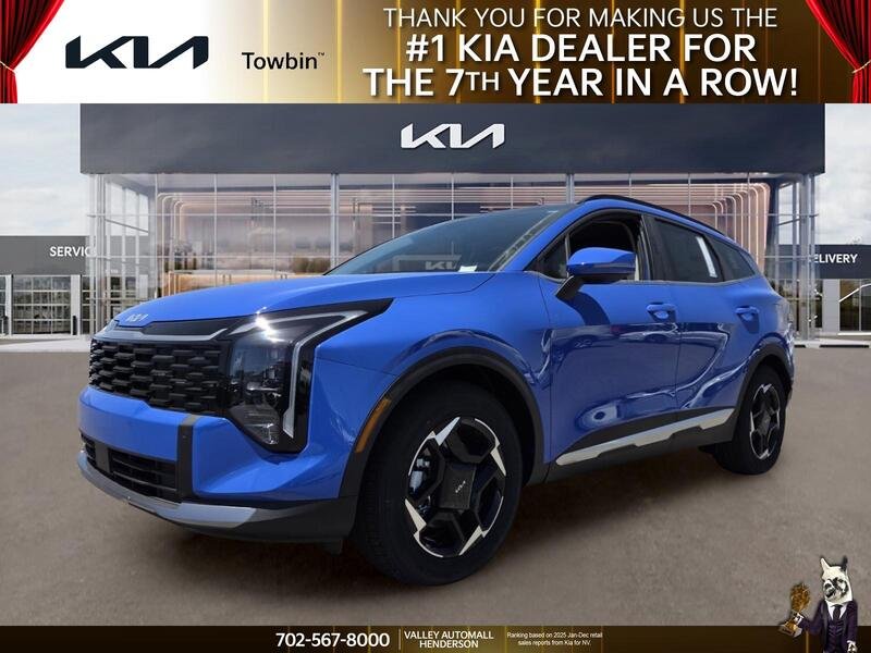 New 2026 Nebular Blue Kia EX image 1