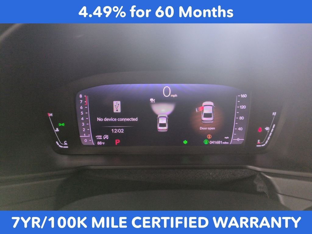 Certified Used 2024 Canyon River Blue Metallic Honda EX image 15