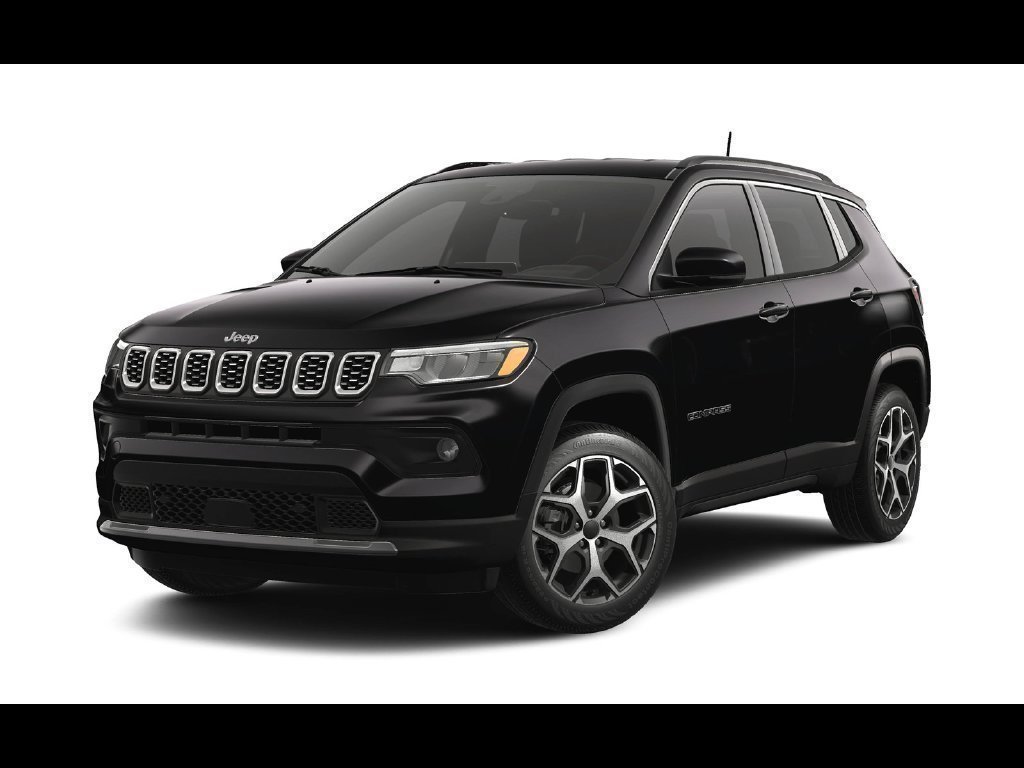 New 2026 Diamond Black Crystal Pearl-Coat Exterior Paint Jeep Limited image 1
