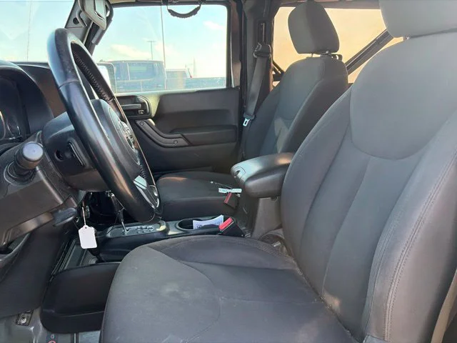 Used 2017 Black Clearcoat Jeep Willys Wheeler image 6