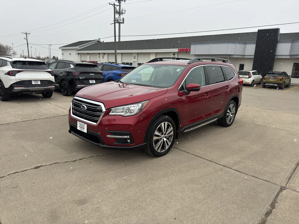 Used 2021 Crimson Red Pearl Subaru Limited image 2