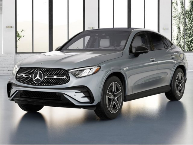New 2026 Cirrus Silver Metallic Mercedes-Benz GLC 300 4MATIC® Coupe image 1
