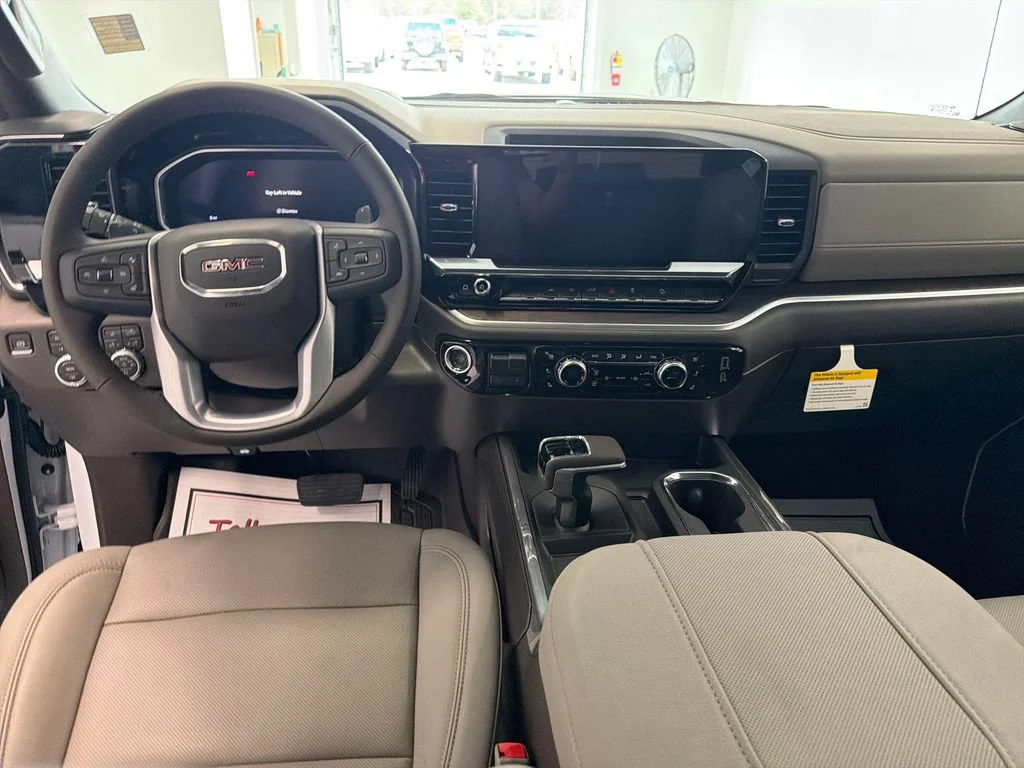 New 2026 Glacier White Tricoat GMC SLT image 15