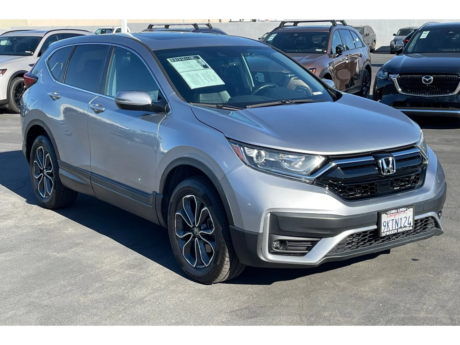 Used 2020 Lunar Silver Metallic Honda EX-L image 8