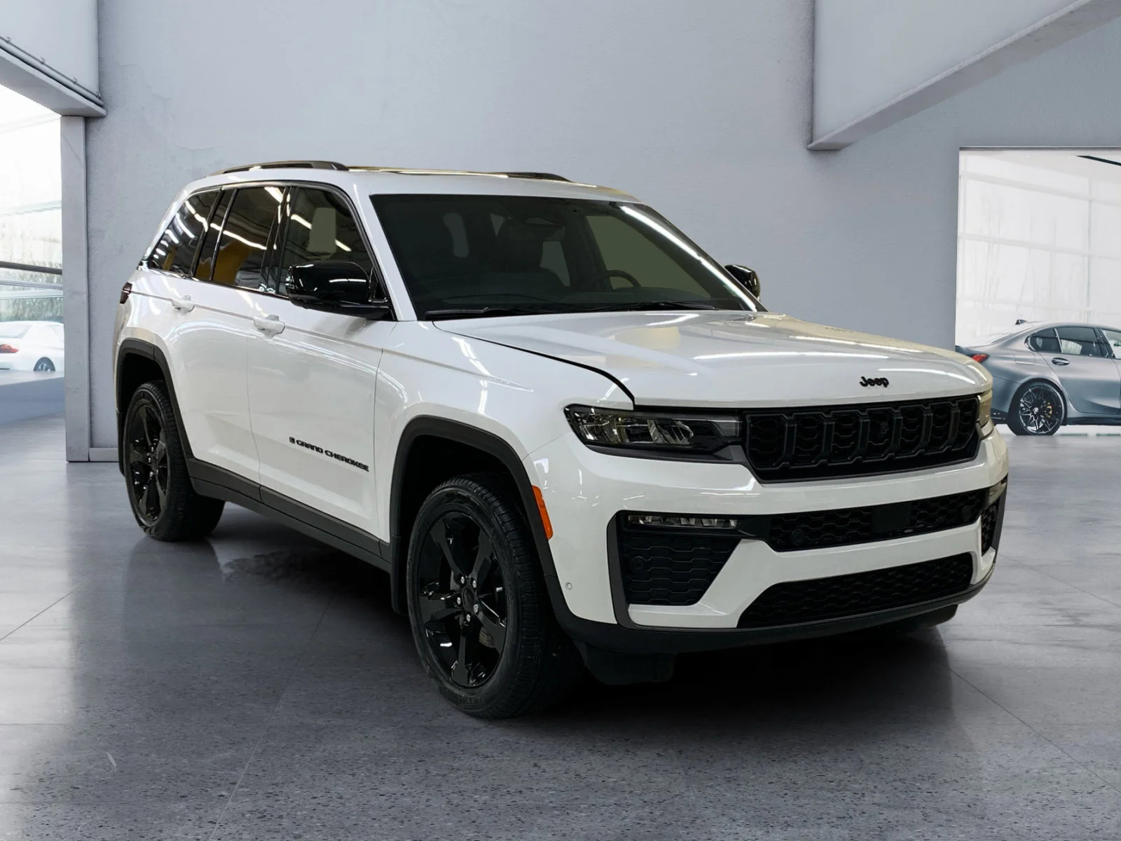 New 2026 Bright White Jeep Limited image 7