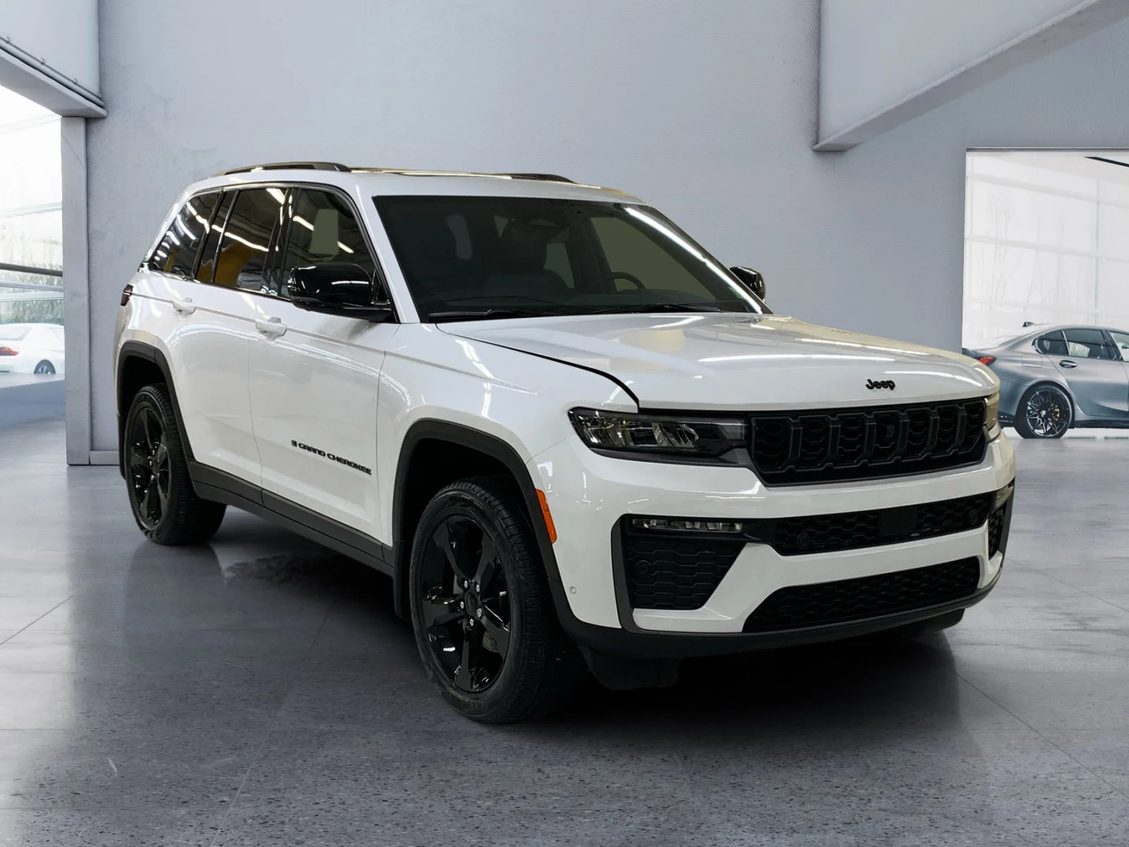 New 2026 Bright White Jeep Limited image 7