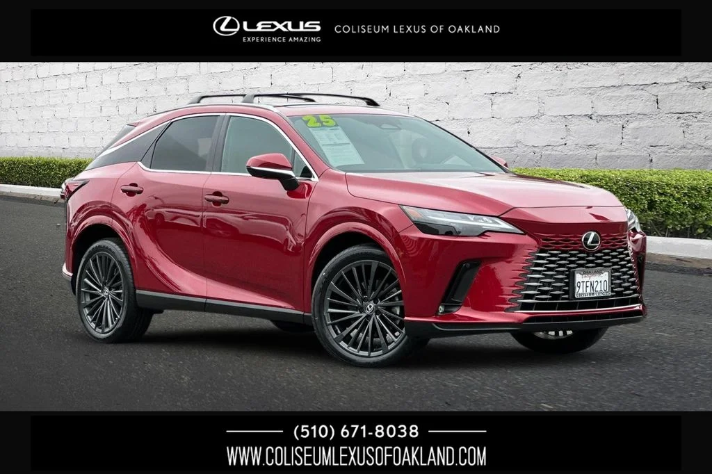 Used 2025 Red Lexus 350h Premium image 1