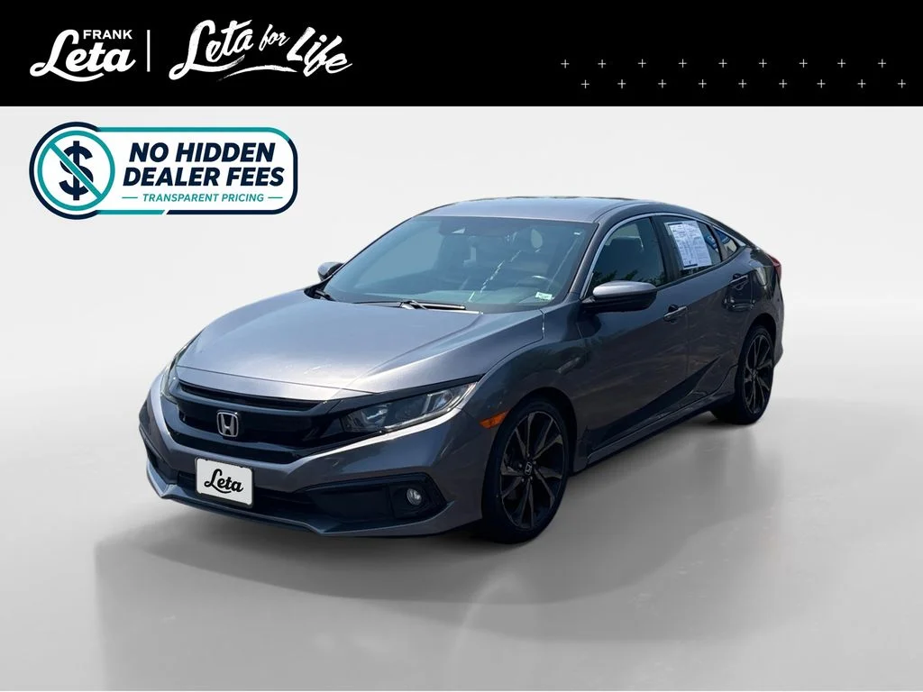 Used 2021 Modern Steel Metallic Honda Sport image 1