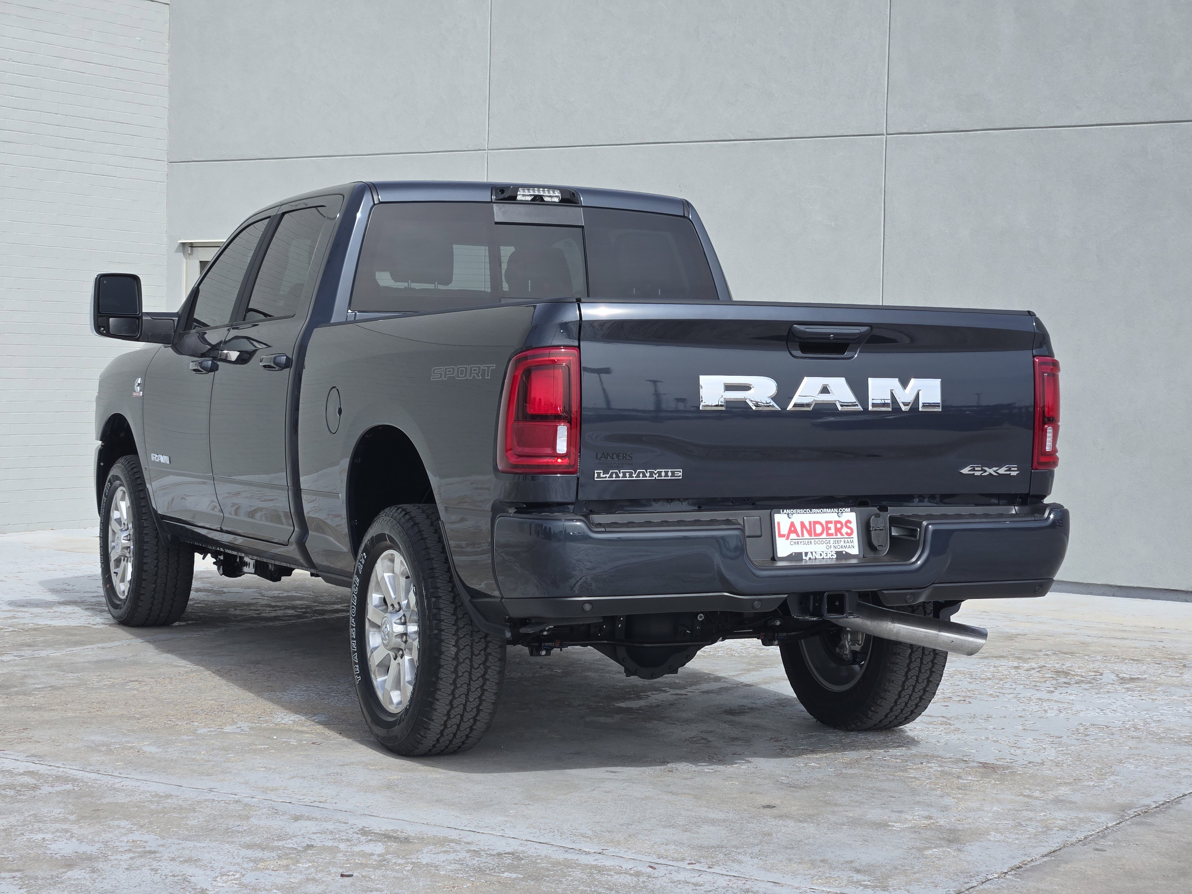 New 2026 Forged Blue Metallic Exterior Paint RAM Laramie image 3