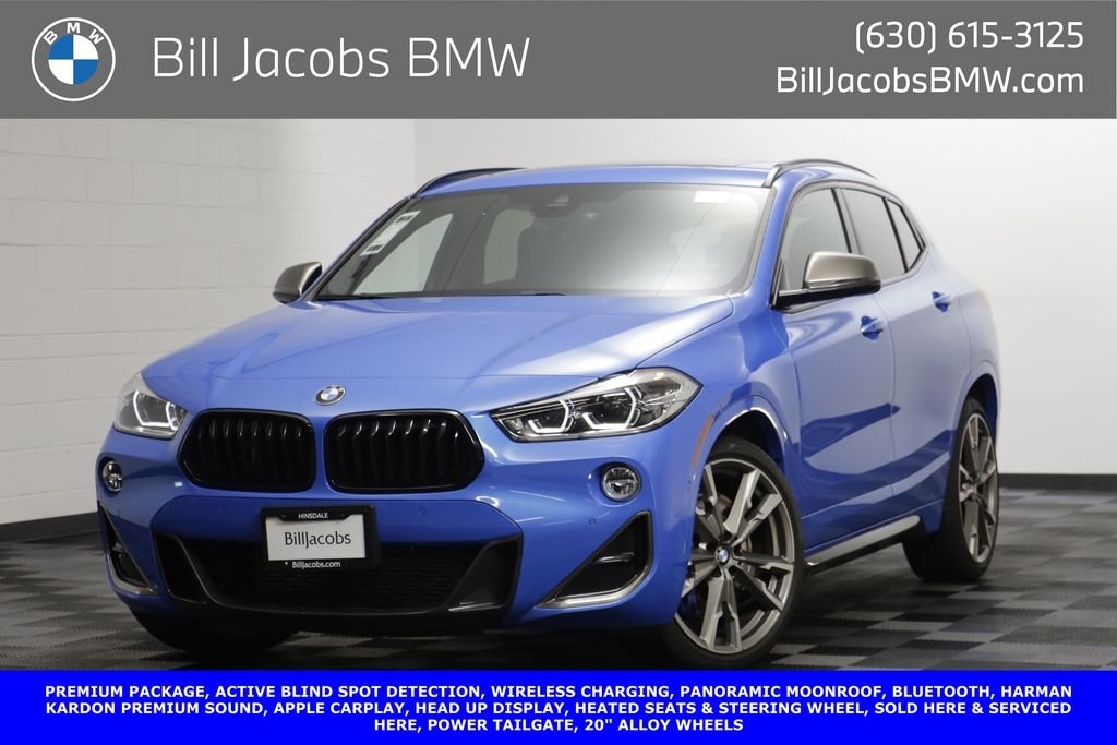 Certified Used 2020 Misano Blue Metallic BMW M35i image 1