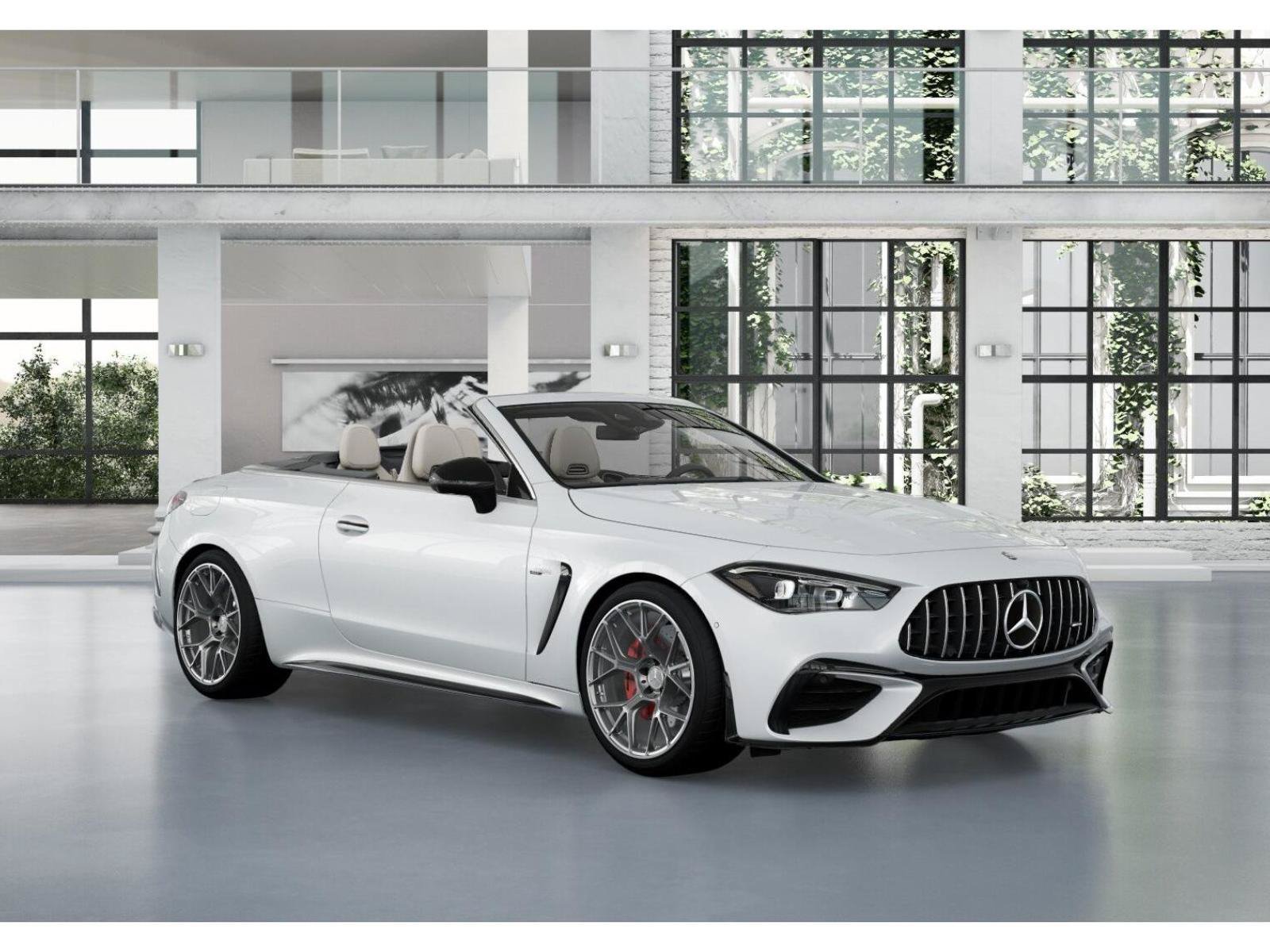 New 2027 MANUFAKTUR Moonlight White Metallic Mercedes-Benz AMG® CLE 53 4MATIC+ Cabriolet image 11