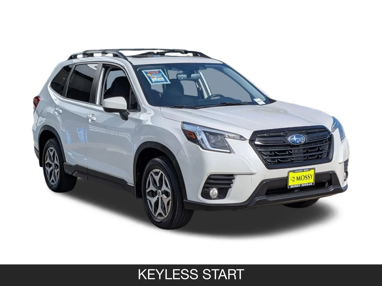 Used 2023 Crystal White Pearl Subaru Premium image 2