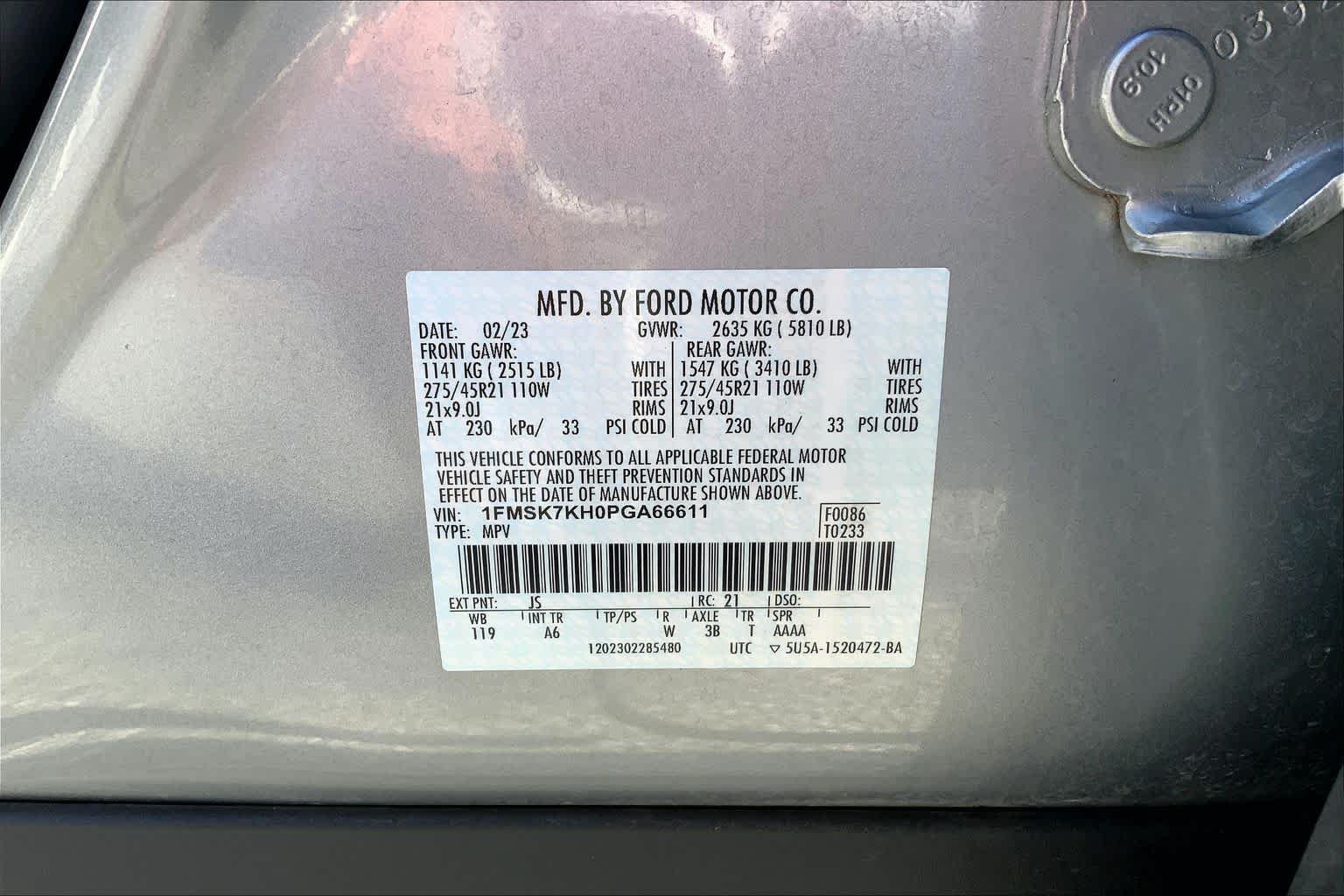 Used 2023 Iconic Silver Metallic Ford ST-Line image 31