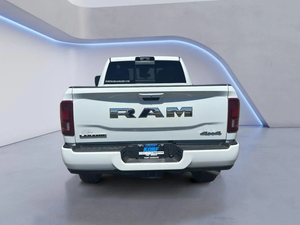 New 2026 Bright White Clear-Coat Exterior Paint RAM Laramie image 4